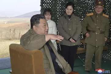 Kim Jong Un wife and daughter