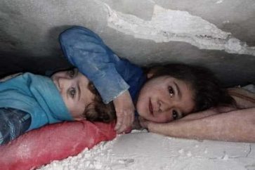 Syrian child quake