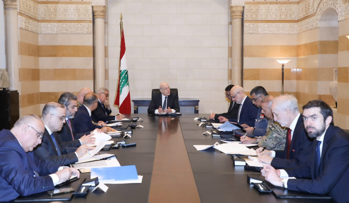 Ministerial meeting chaired by Caretaker PM Najib Mikati
