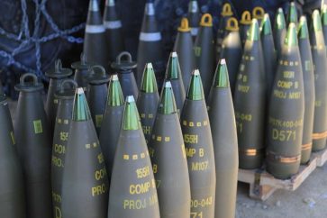 Des munitions à uranium appauvri