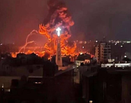  <a href="https://english.manartv.com.lb/2239338">Israeli Air Raid Targets Beirut Hospital Vicinity after Enemy Issued Deceptive Warning for Another Hospital in Dahiyeh</a>