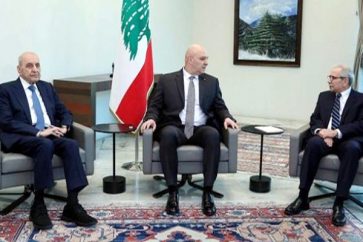 Berri Aoun Salam Lebanon government