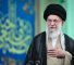 Leader of the Islamic Revolution Ayatollah Sayyed Ali Khamenei meets workers in Tehran on May 10, 2025.
