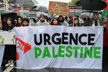 Des manifestations en France en solidarité avec Gaza (Illustration)